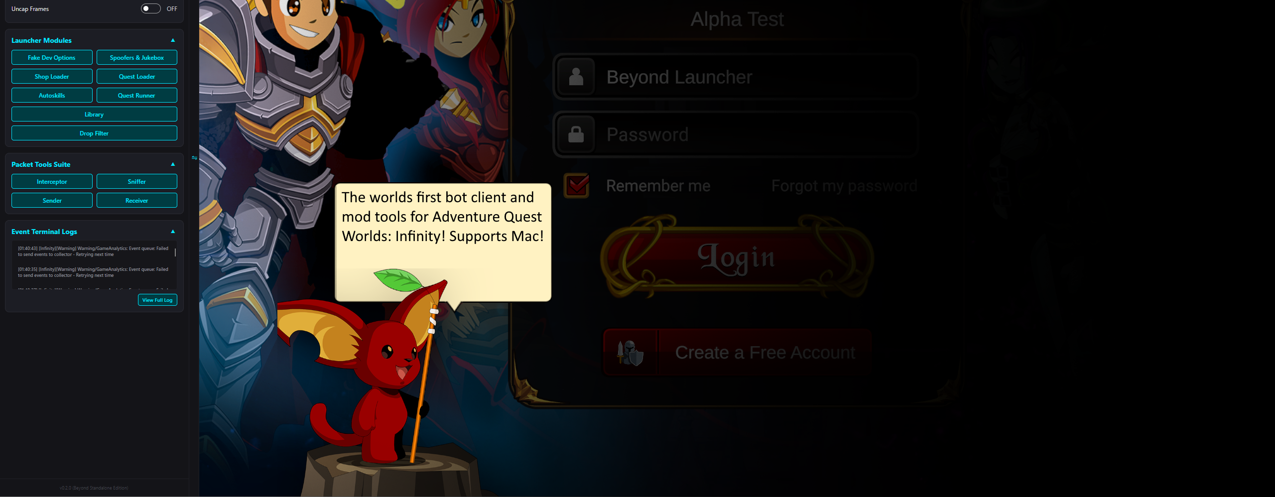 Beyond Application Gameplay Banner